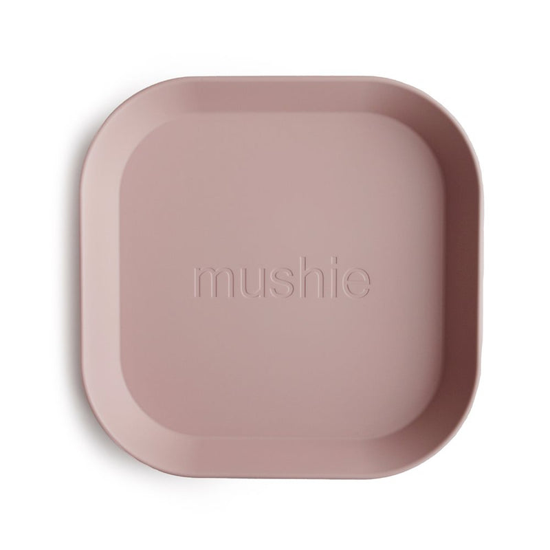Kinderteller eckig (2er Set) - Blush - NUA CONCEPT