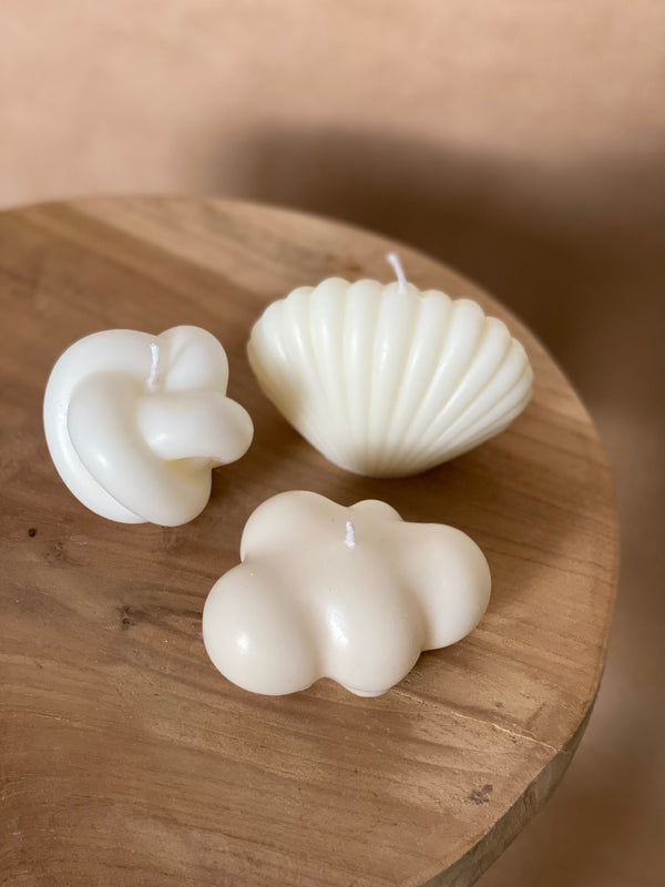 Seashell Duftkerze - NUA CONCEPT
