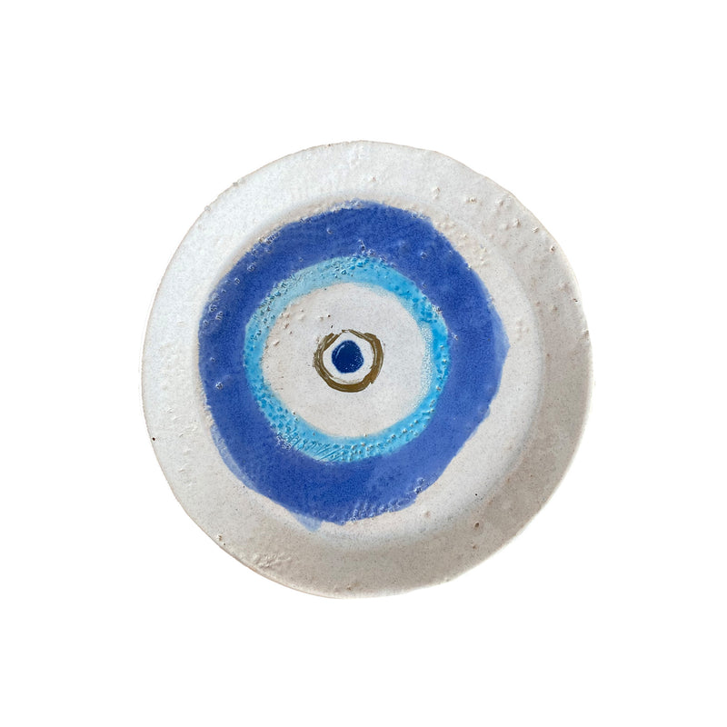 Kleiner Teller „Blue Eye“ (Handmade)