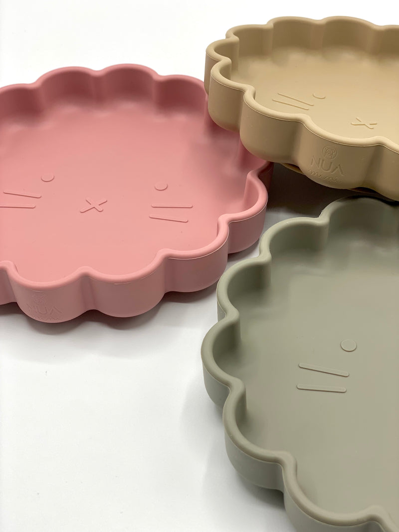 Baby Geschirr Set (7-teilig) - Rose