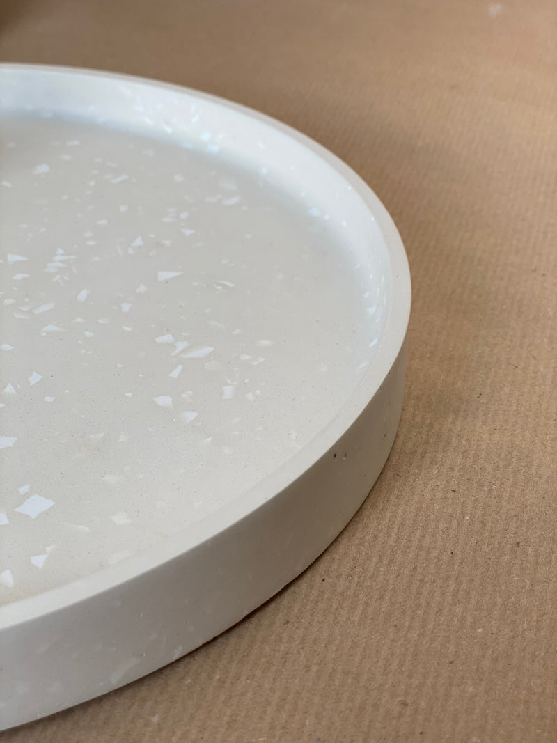 Dekotablett Terrazzo - Beige - NUA CONCEPT