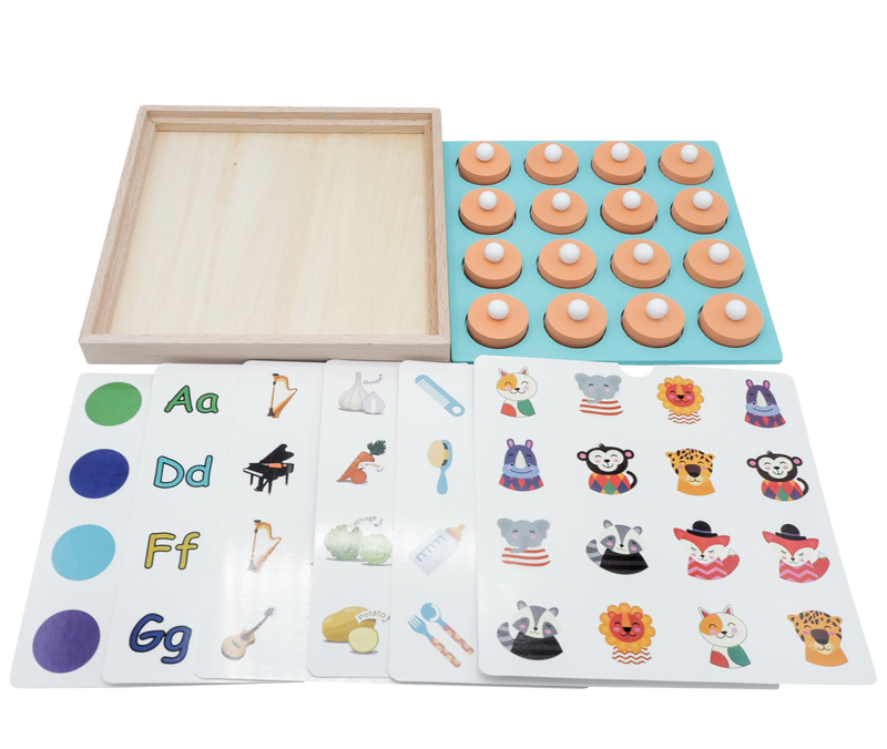 Memory Spiel aus Holz - NUA CONCEPT