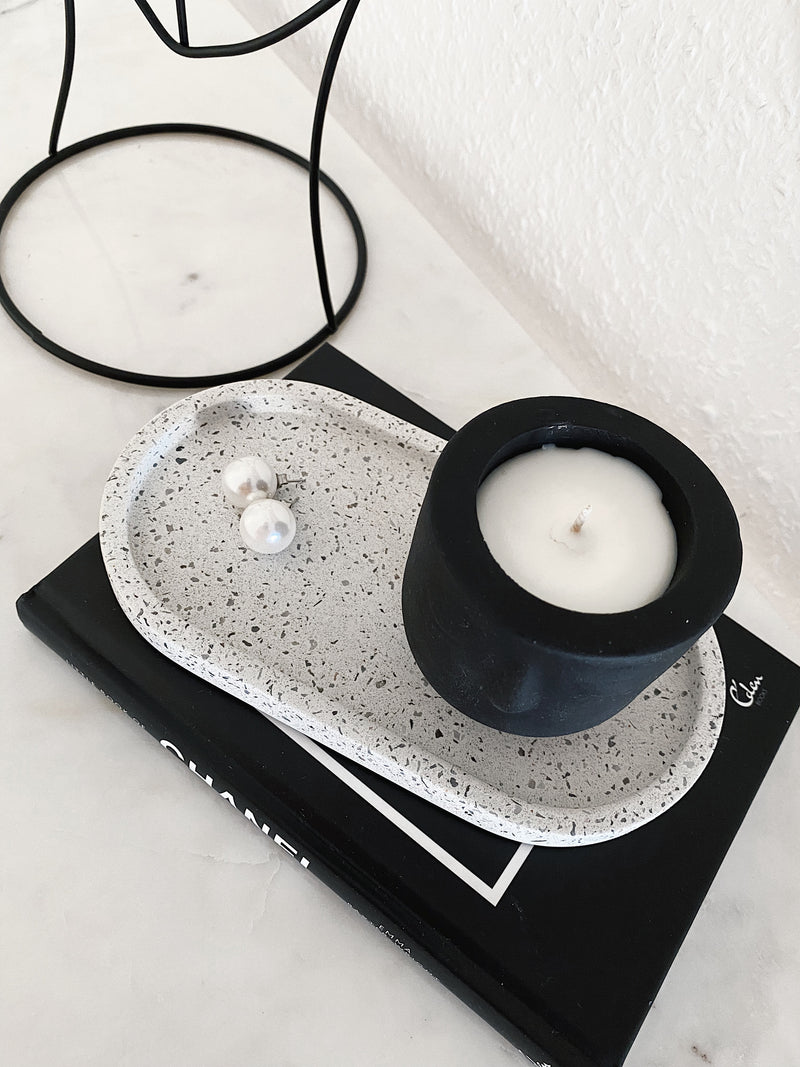 Ovales Tablett Terrazzo - NUA CONCEPT