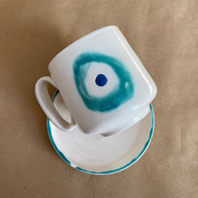 Tassen Set „Green Eye“