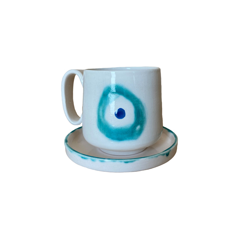 Tassen Set „Green Eye“